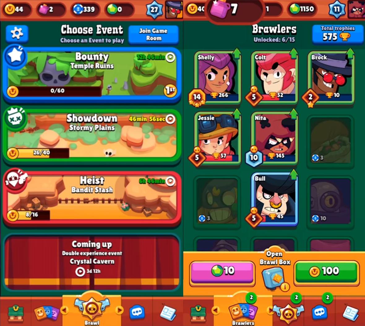 Brawl Stats - Current Events in Brawl Stars