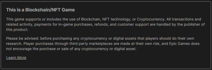 Blockchain/NFT Game