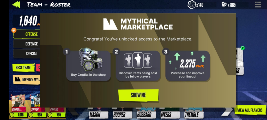 Mythical Marketplace
