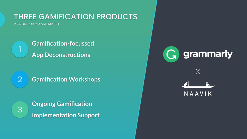 Three Gamification Products