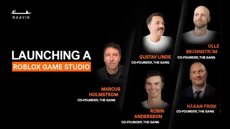 Launching a Roblox Game Studio with The Gang